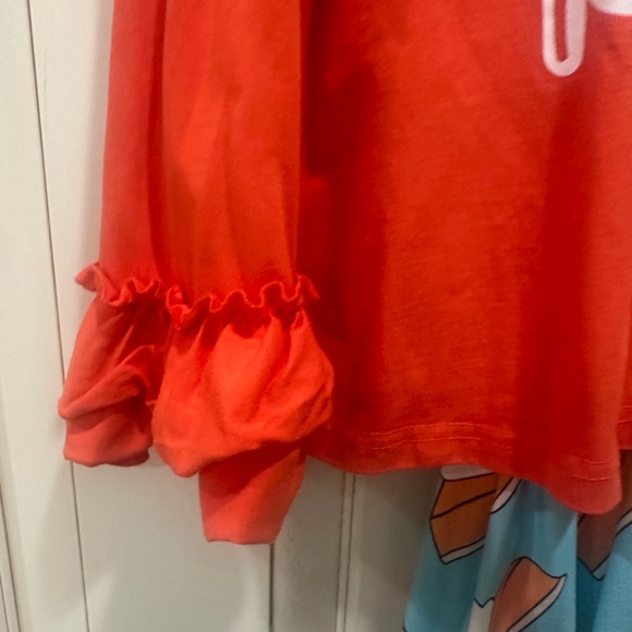 Kids Pie Print Thanksgiving Outfit - Picture 3 of 5